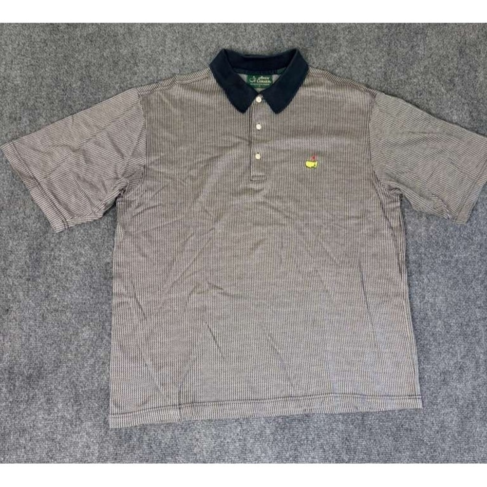 Amen Corner Masters Logo Polo 60's Two-Ply Double‎ Mercerized Multicolor Men's